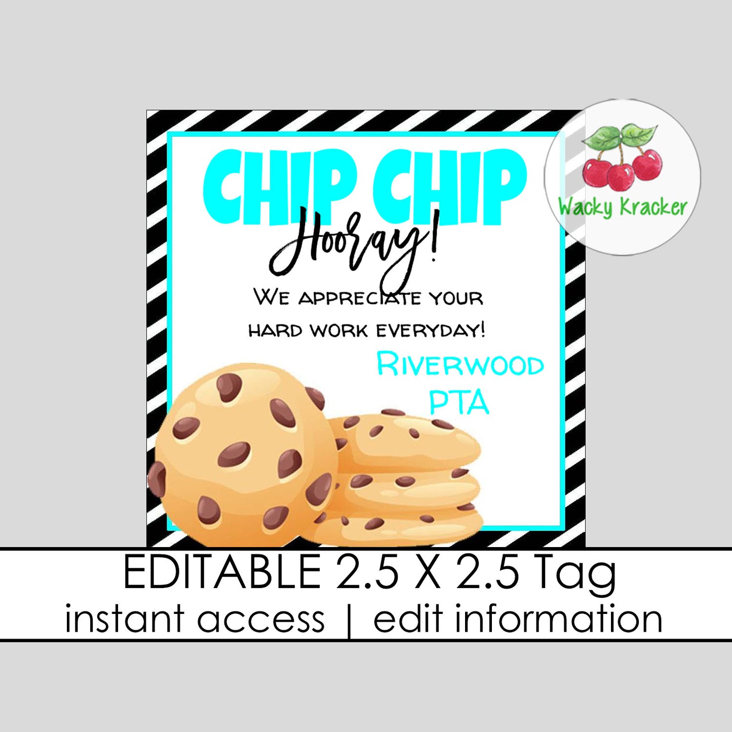Chip Chip Hooray Gift Tag