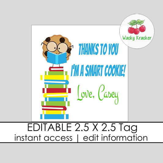 Smart Cookie Gift Tag