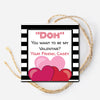 Doh Valentine Gift Tag