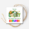 St. Patrick's Employee Instant Download Tag