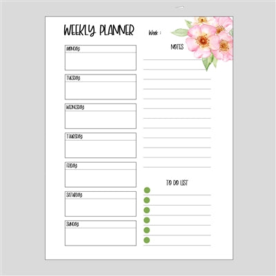 FREE Hibiscus Planner