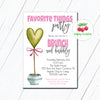 Favorite Things Invitation