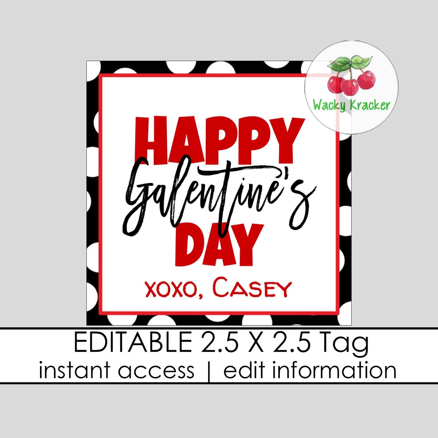 Galentine's Day Tag
