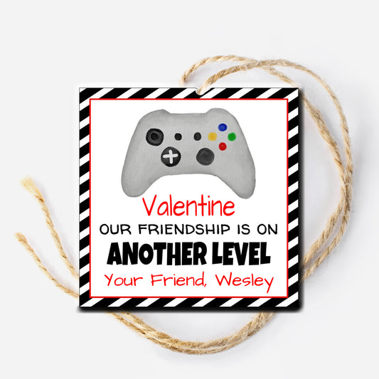 Gamer Valentine Gift Tag
