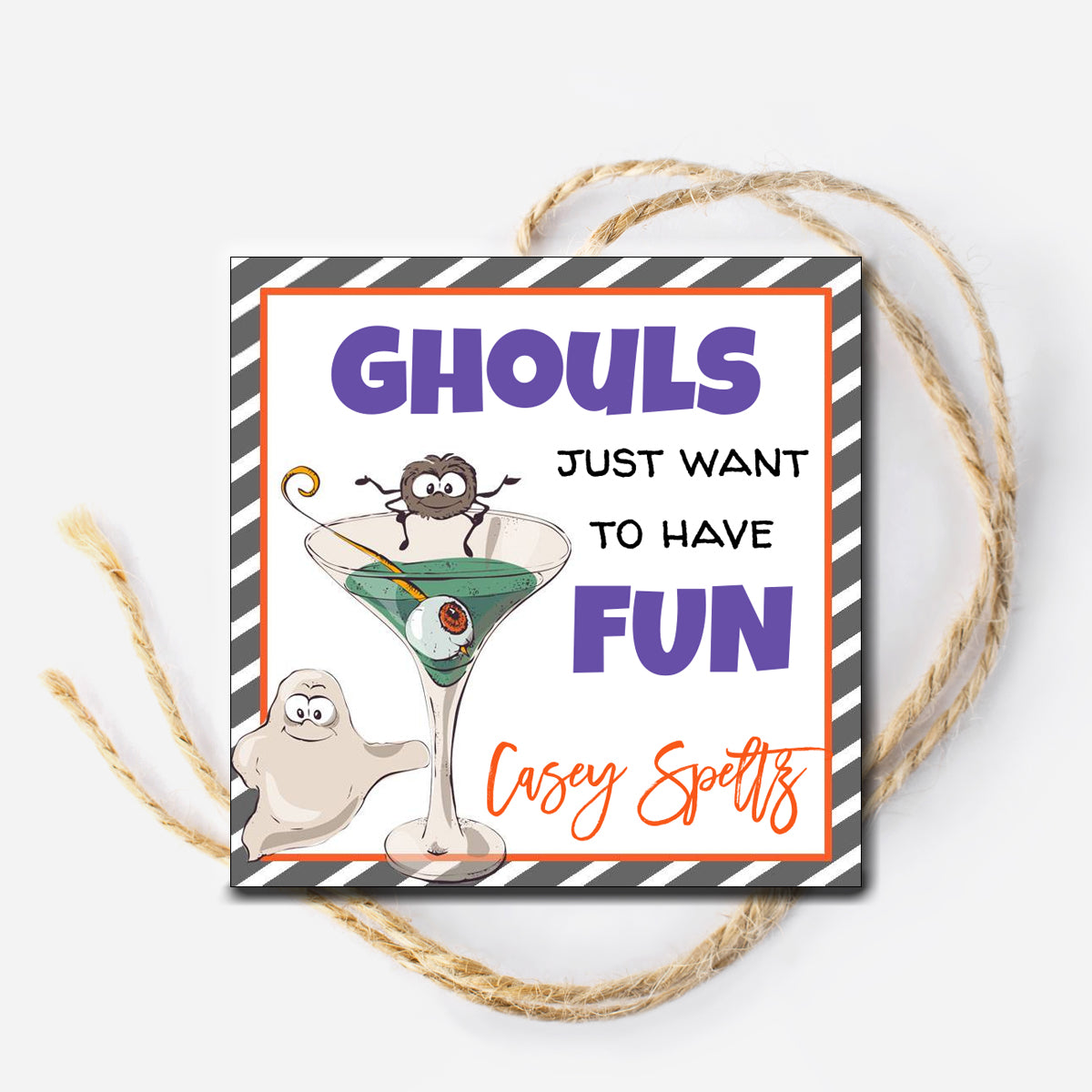 Ghouls Gift Tag