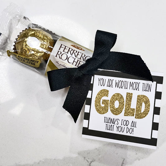 Gold Instant Download Tag