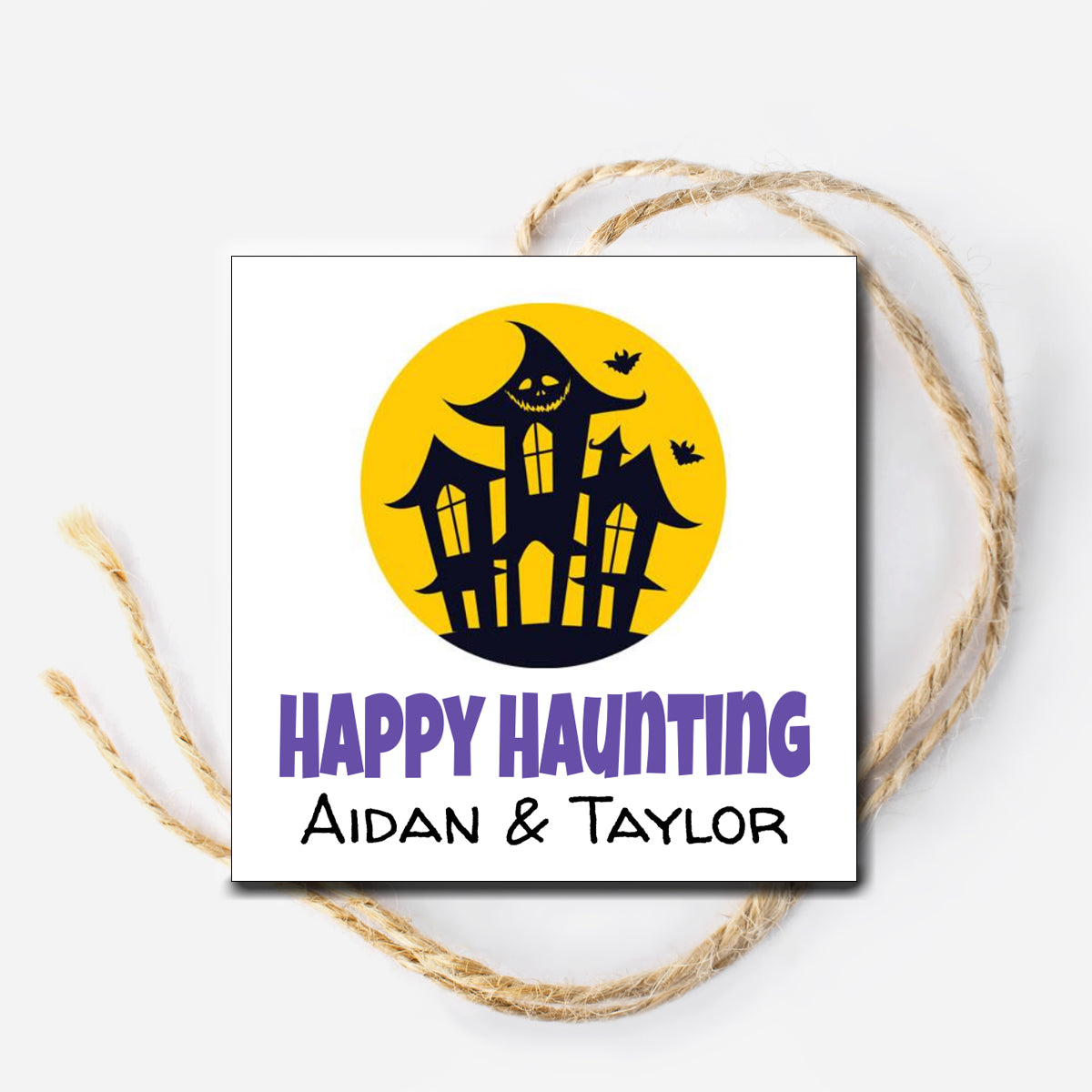 Happy Haunting Gift Tag