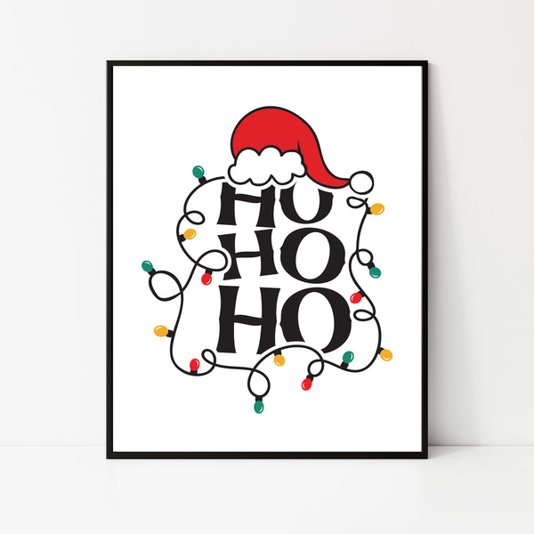 Ho Ho Ho Wall Art