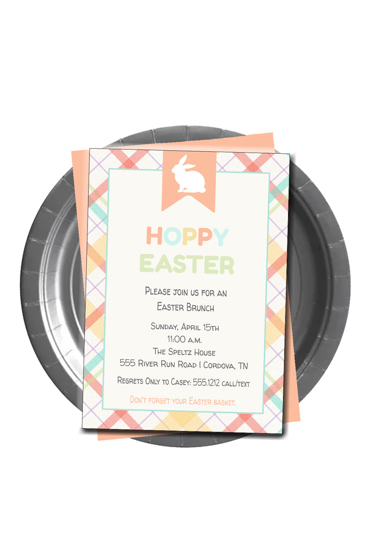 Hoppy Easter Invitation