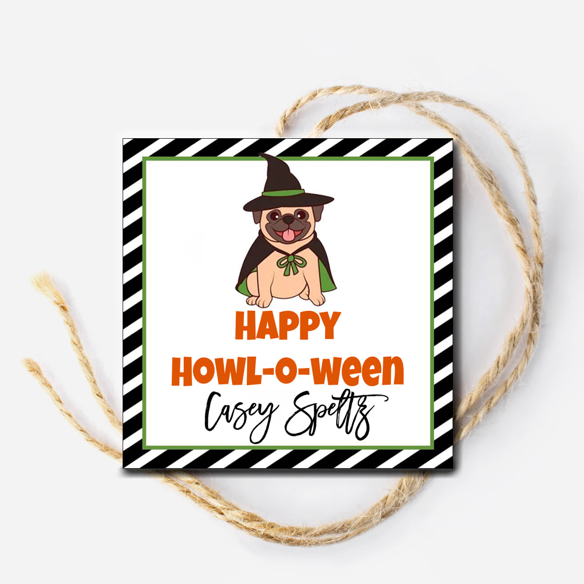 Howloween Candy Gift Tag