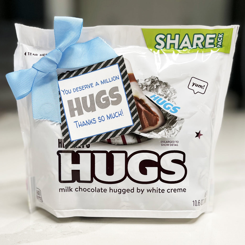 Hugs Instant Download Tag