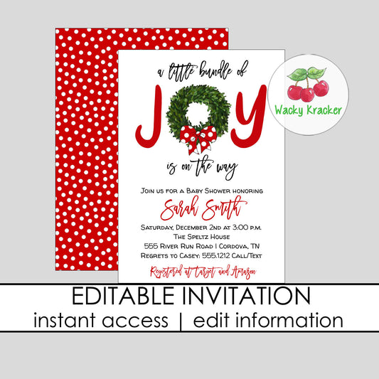 Joy Baby Shower