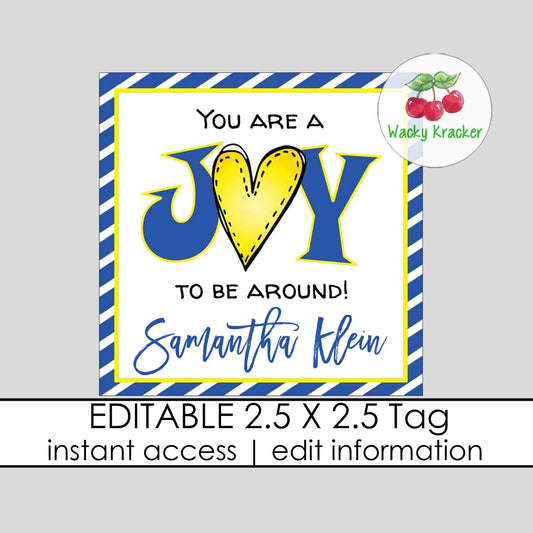 Joy Gift Tag