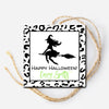 Leopard Witch Gift Tag