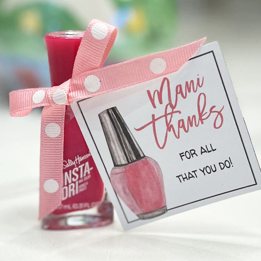 Mani Thanks Instant Download Tag