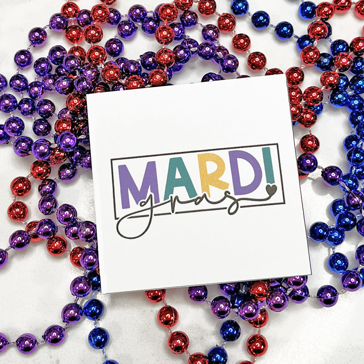 Mardi Gras Gift Tags - Instant Download