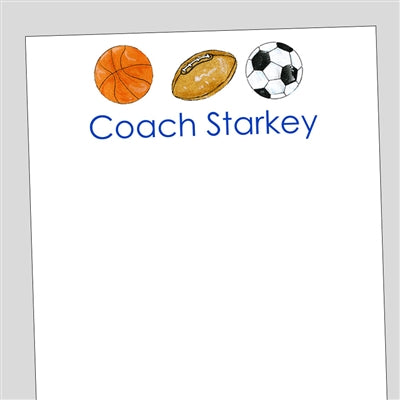 Coach Notepad