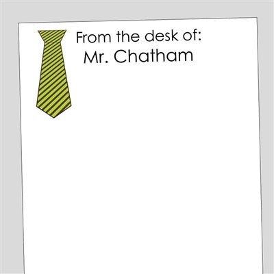 Neck Tie Notepad