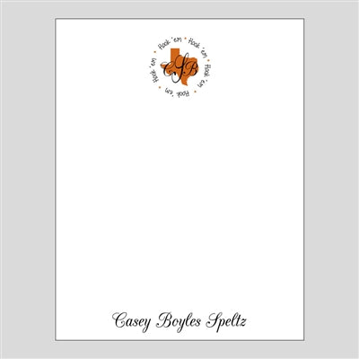 Premium Texas Notepad