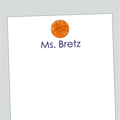 Basketball Notepad