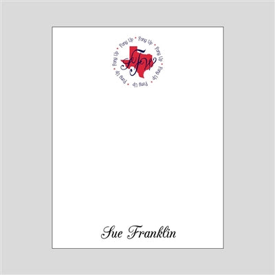 Personalized Texas Notepad