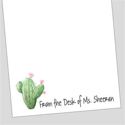 Cactus Notepad