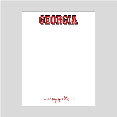 Georgia 2 Notepad