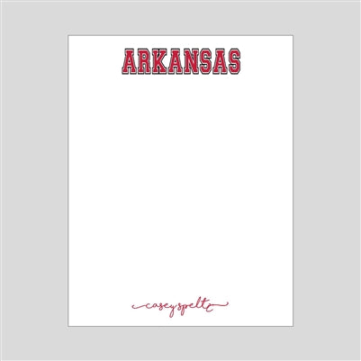 Arkansas 2 Notepad