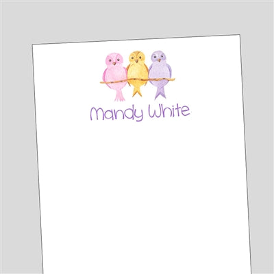 Bird Notepad