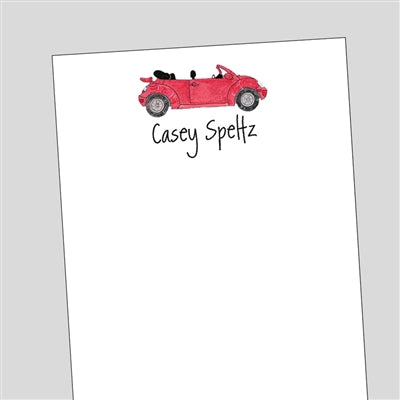 Red Bug Notepad