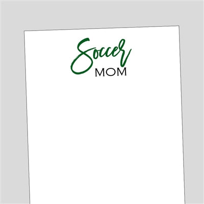 Soccer Mom Notepad