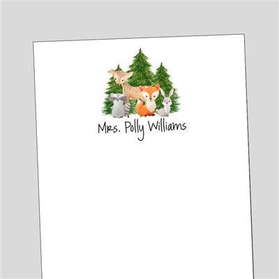 Forest Friends Notepad
