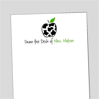 Apple Cow Notepad