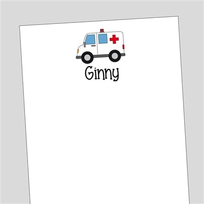 Ambulance Notepad