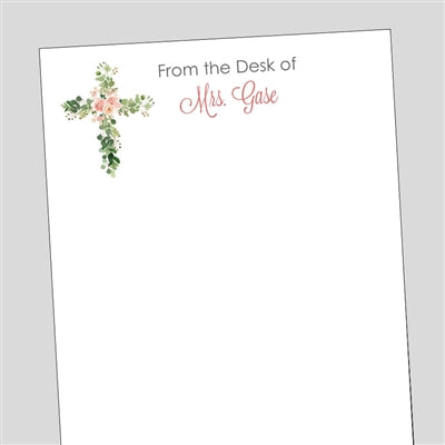 Easter Cross Notepad