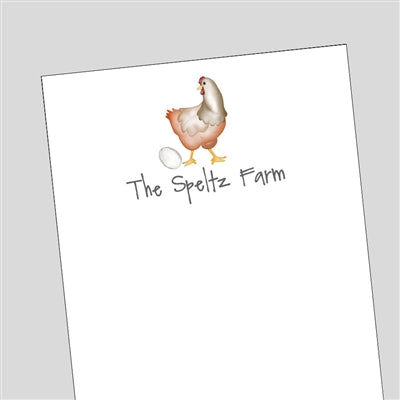 Chicken Notepad