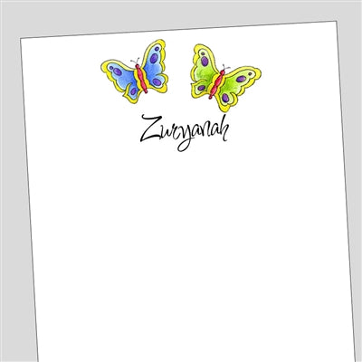 Butterfly Notepad
