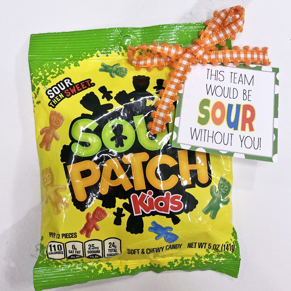 Our team would be sour without you Instant Download Tag