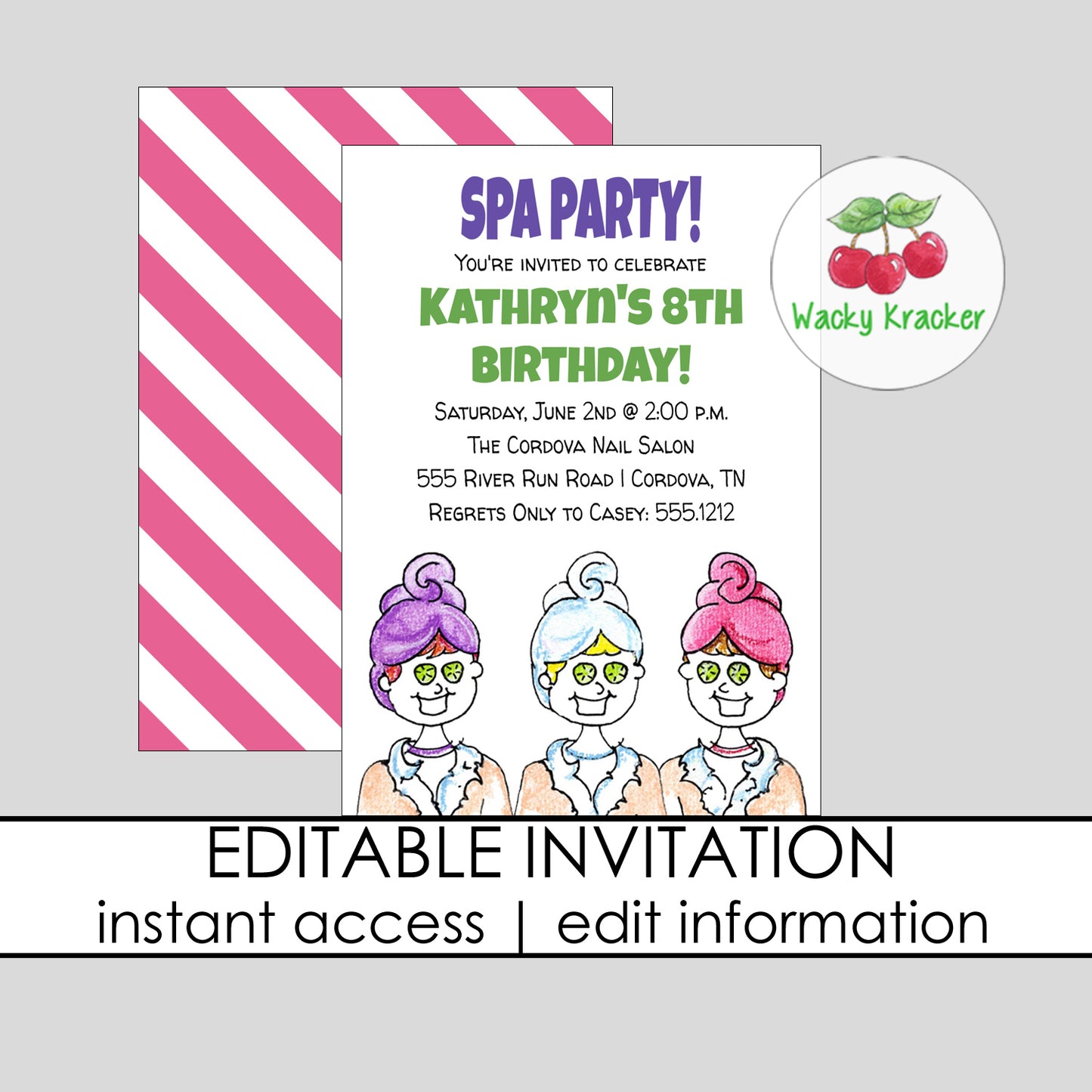 Spa Invitation