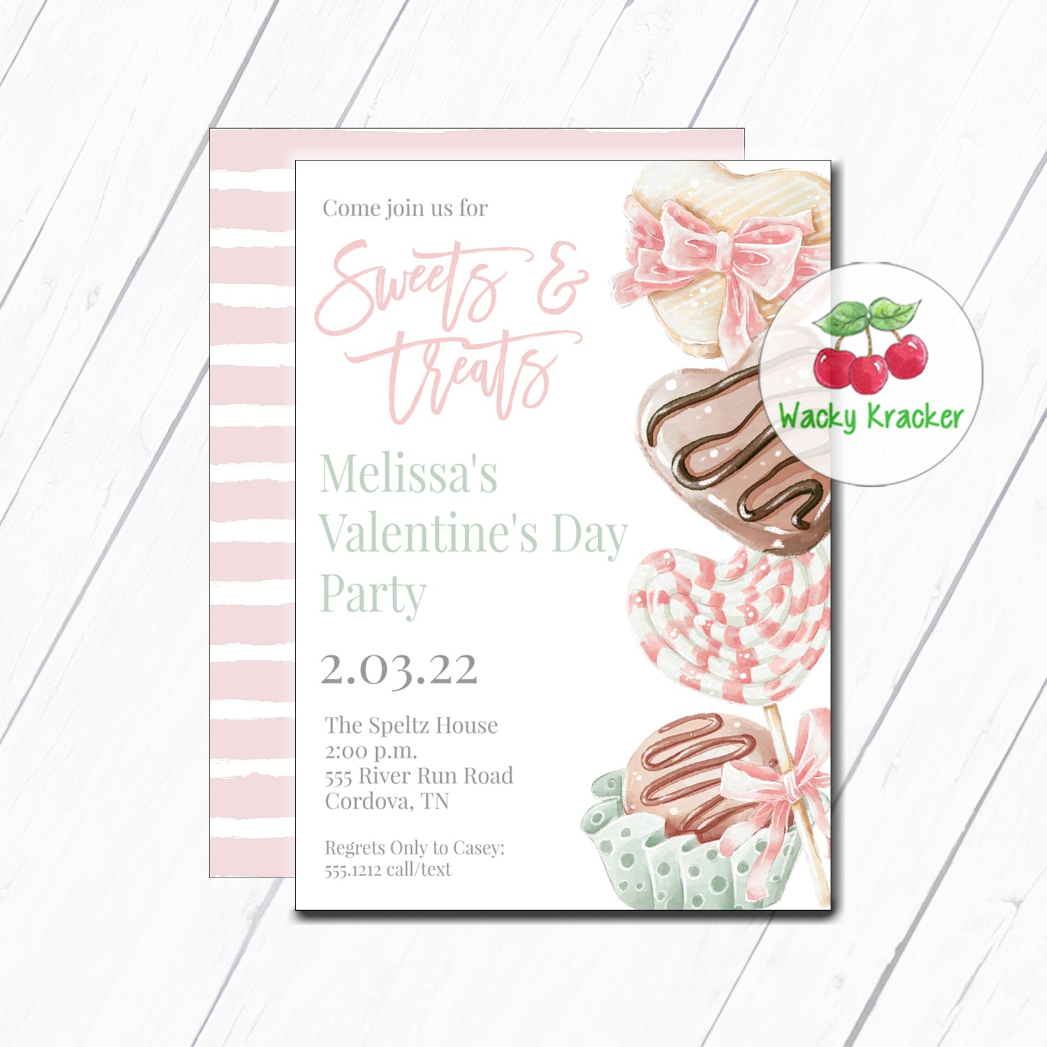 Sweets and Treats Invitation