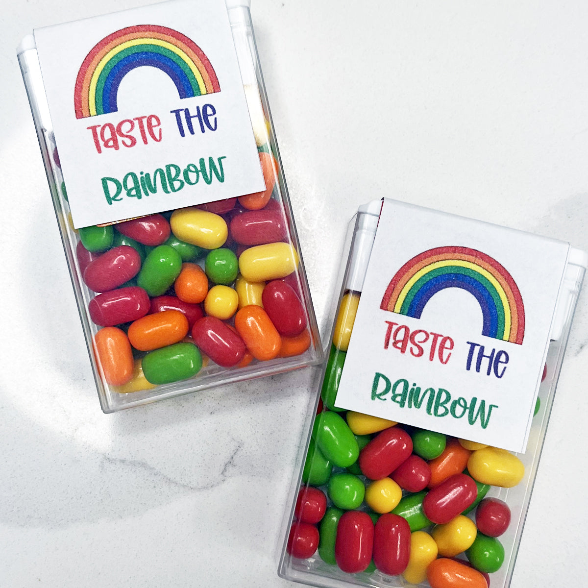 Taste The Rainbow Tag - INSTANT DOWNLOAD