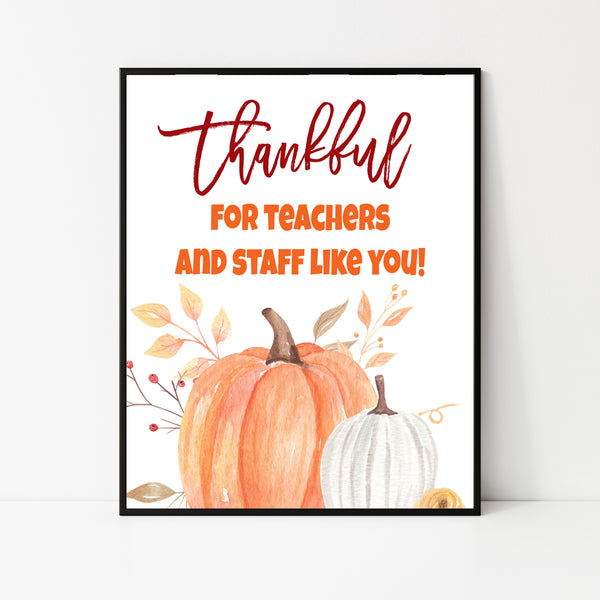 Teacher Appreciation Sign