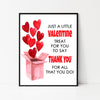 Valentine Treat Appreciation Sign