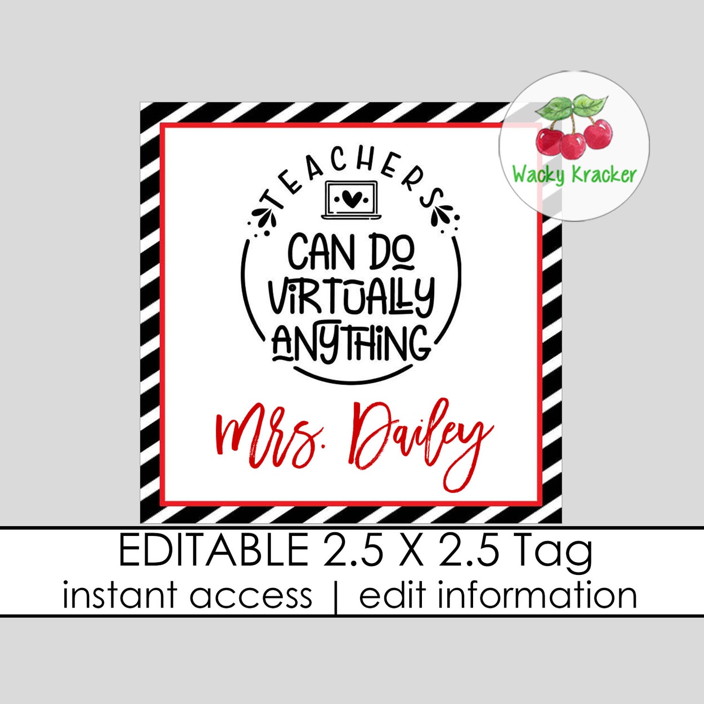 Virtual Gift Tag