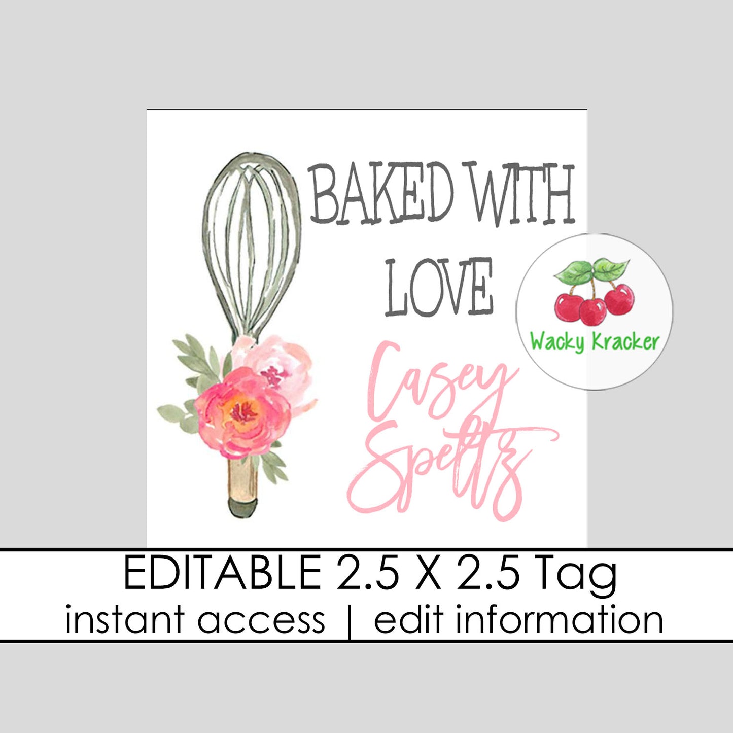 Whisked Away Gift Tag