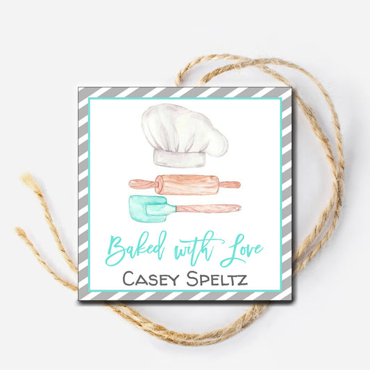 Baked With Love Gift Tag