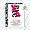 XOXO Bridal Shower Invitation